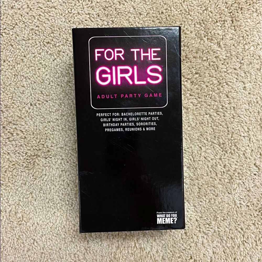 For The Girls adult party game